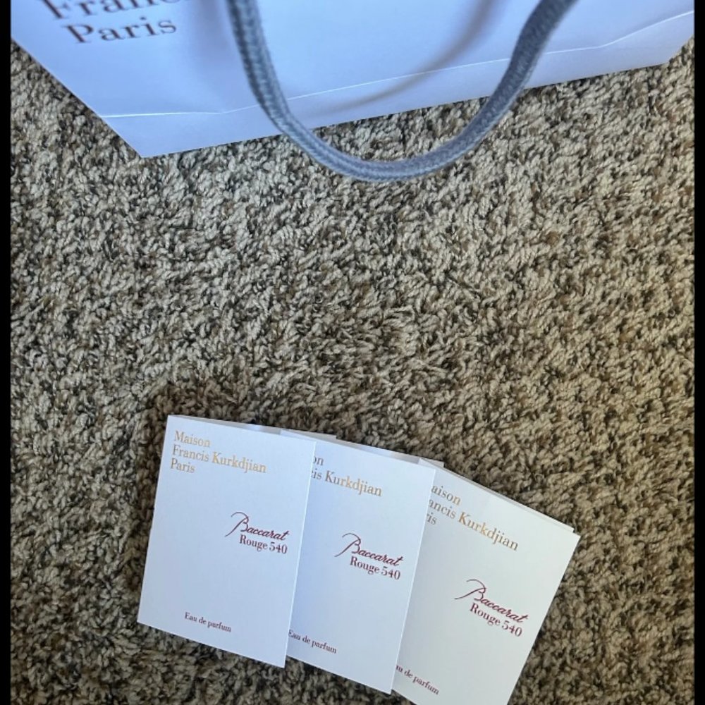 MFK Baccarat Rouge 540 Eau de Parfum Samples